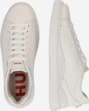 Baskets basses 'Blake' HUGO Red en blanc