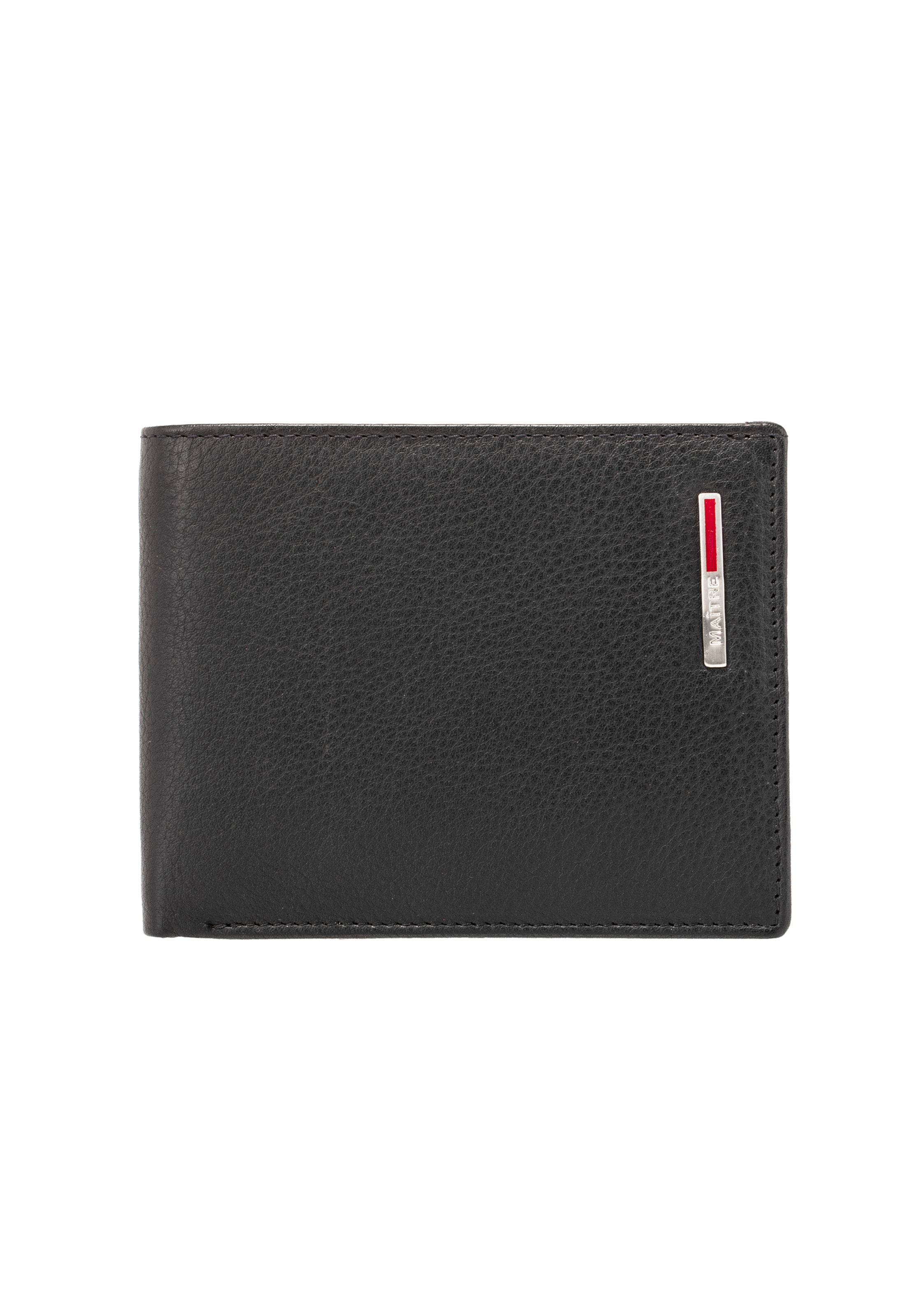 Maître Wallet 'Luciano Gathman' in Black: front