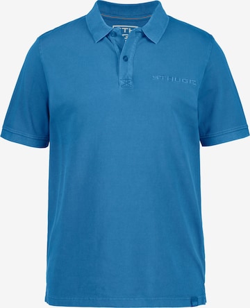 STHUGE Shirt in Blauw: voorkant