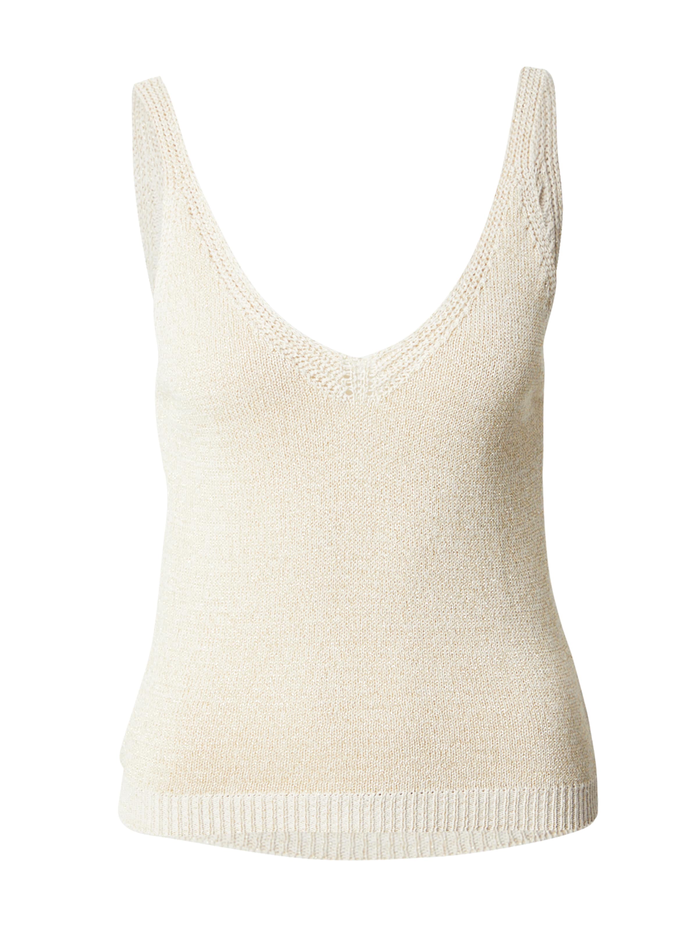 ABOUT YOU Knitted Top 'Betty' in Beige: front