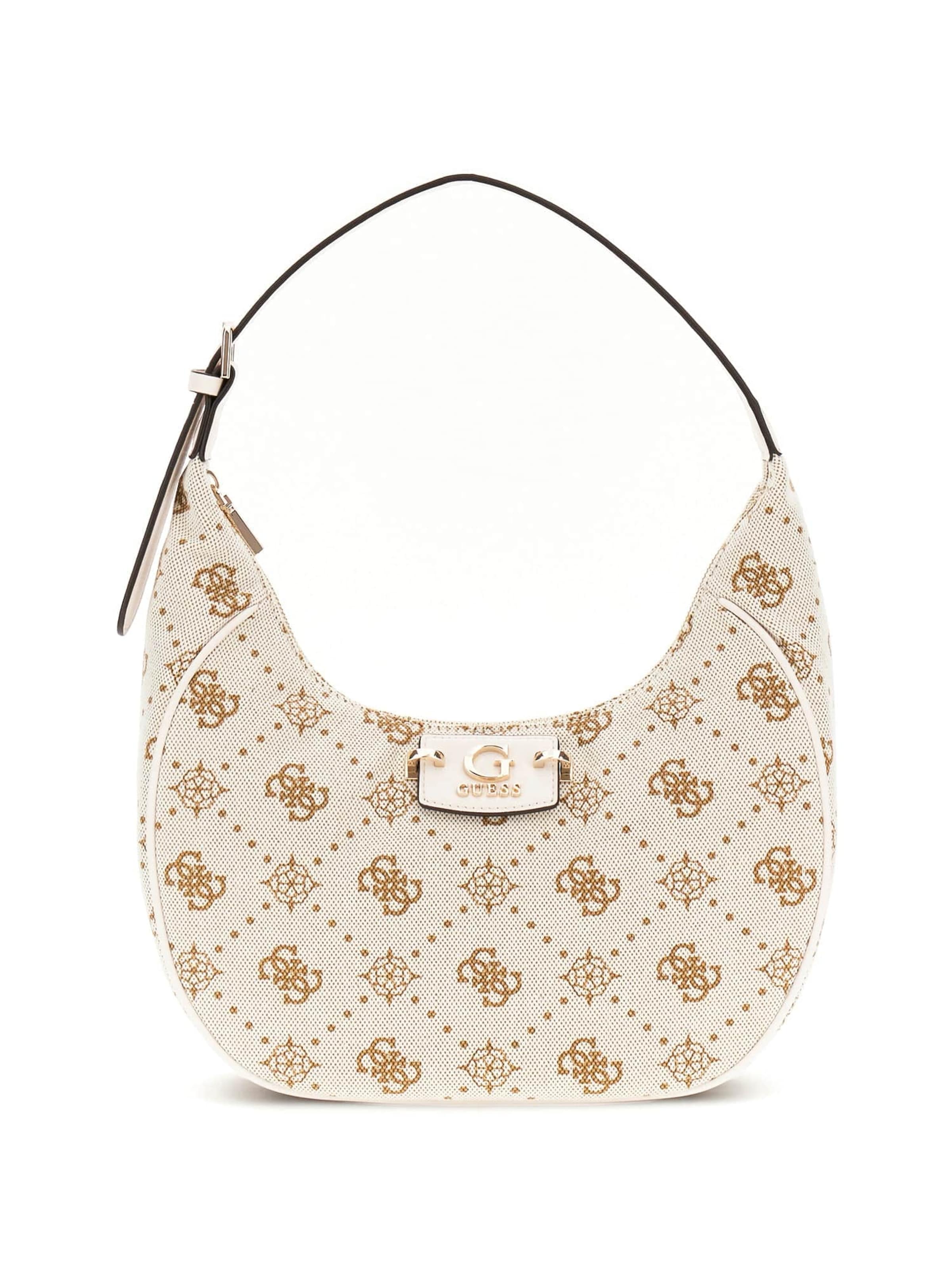 GUESS Schultertasche 'Neda' in Beige: Vorderseite