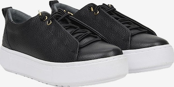 Desa Sneaker low 'Schnürschuhe' in Schwarz: Vorderseite