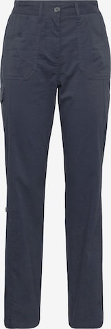Goldner Regular Hose 'Carla' in Blau: Vorderseite
