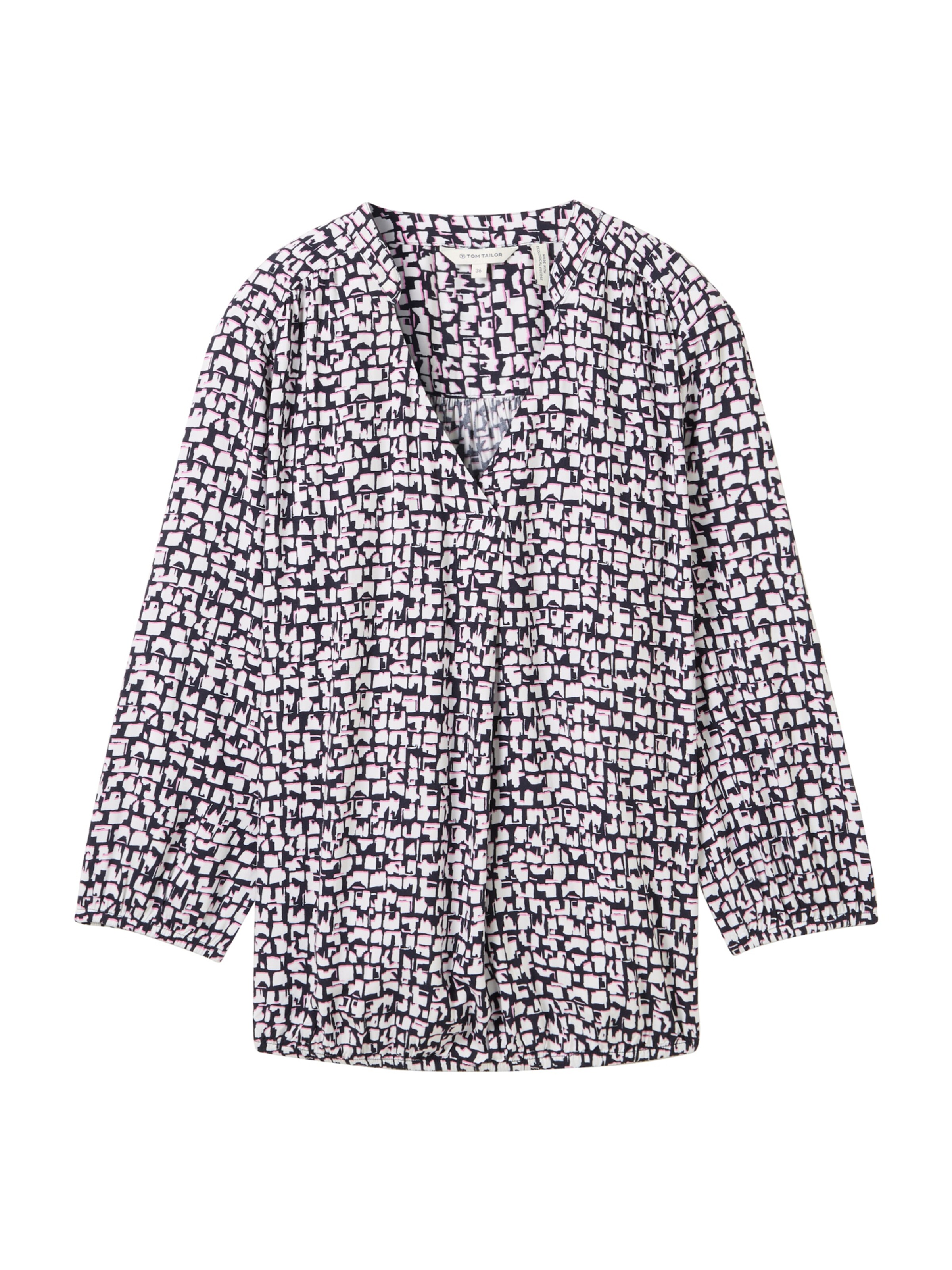 TOM TAILOR Bluse in Blau: Vorderseite