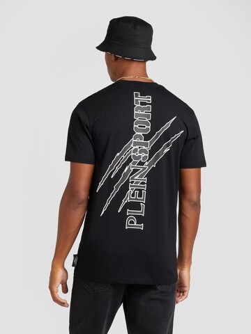 T-Shirt Plein Sport en noir : devant