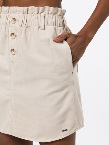 TOM TAILOR DENIM Skirt in Beige