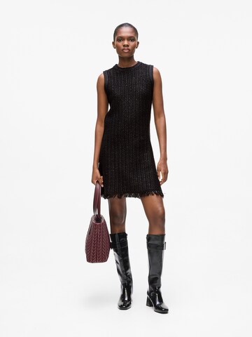 Abito in maglia di Karl Lagerfeld in nero