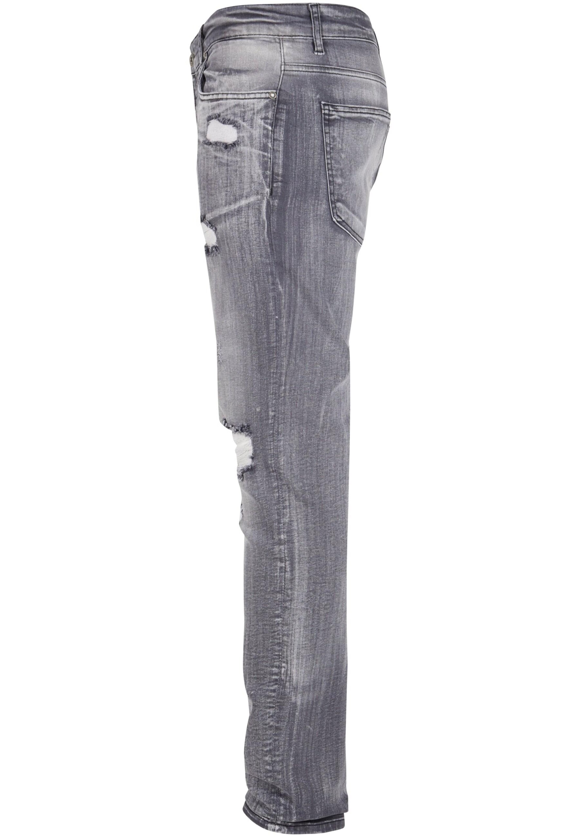 2Y Premium Regular Jeans in Grey