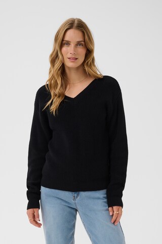 Pull-over Love Copenhagen en noir : devant