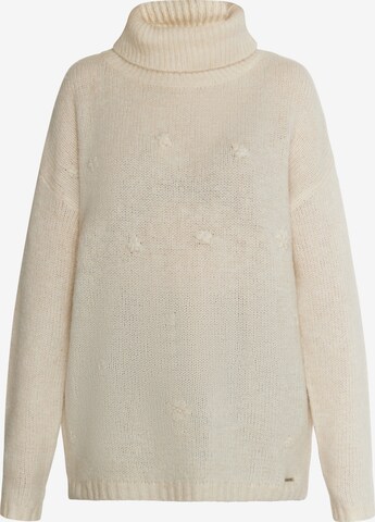 Pull-over Usha en beige : devant