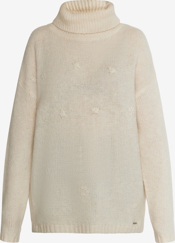 Pull-over Usha en beige : devant