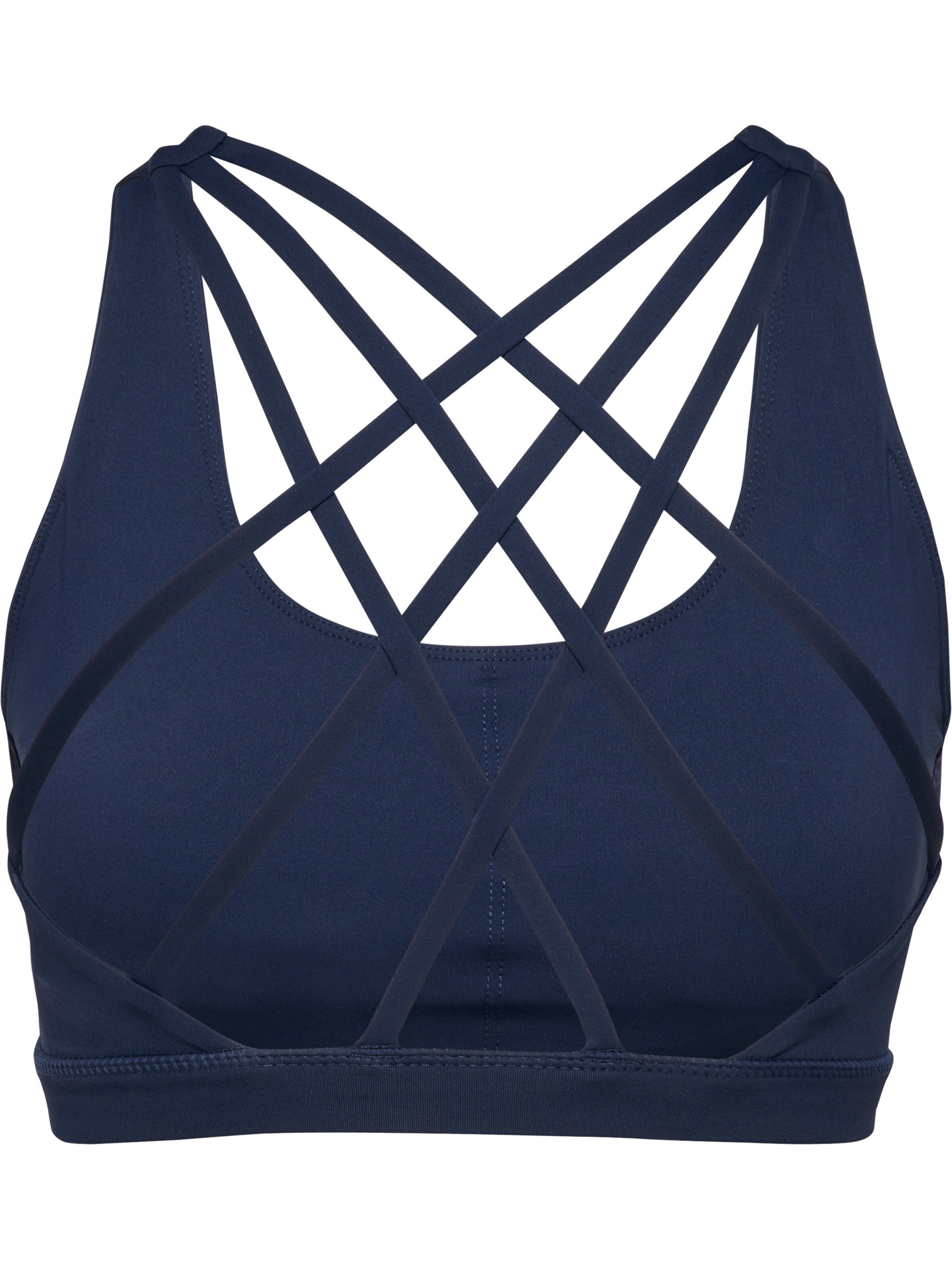 Hummel Bustier Sports-BH i blå