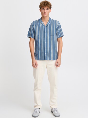Casual Friday Regular Fit Hemd 'MILTON' in Blau