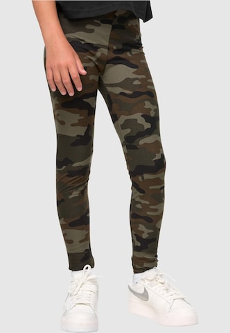 Urban Classics Skinny Leggings in Grün