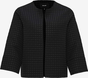 OPUS Blazer 'Junata' in Black: front