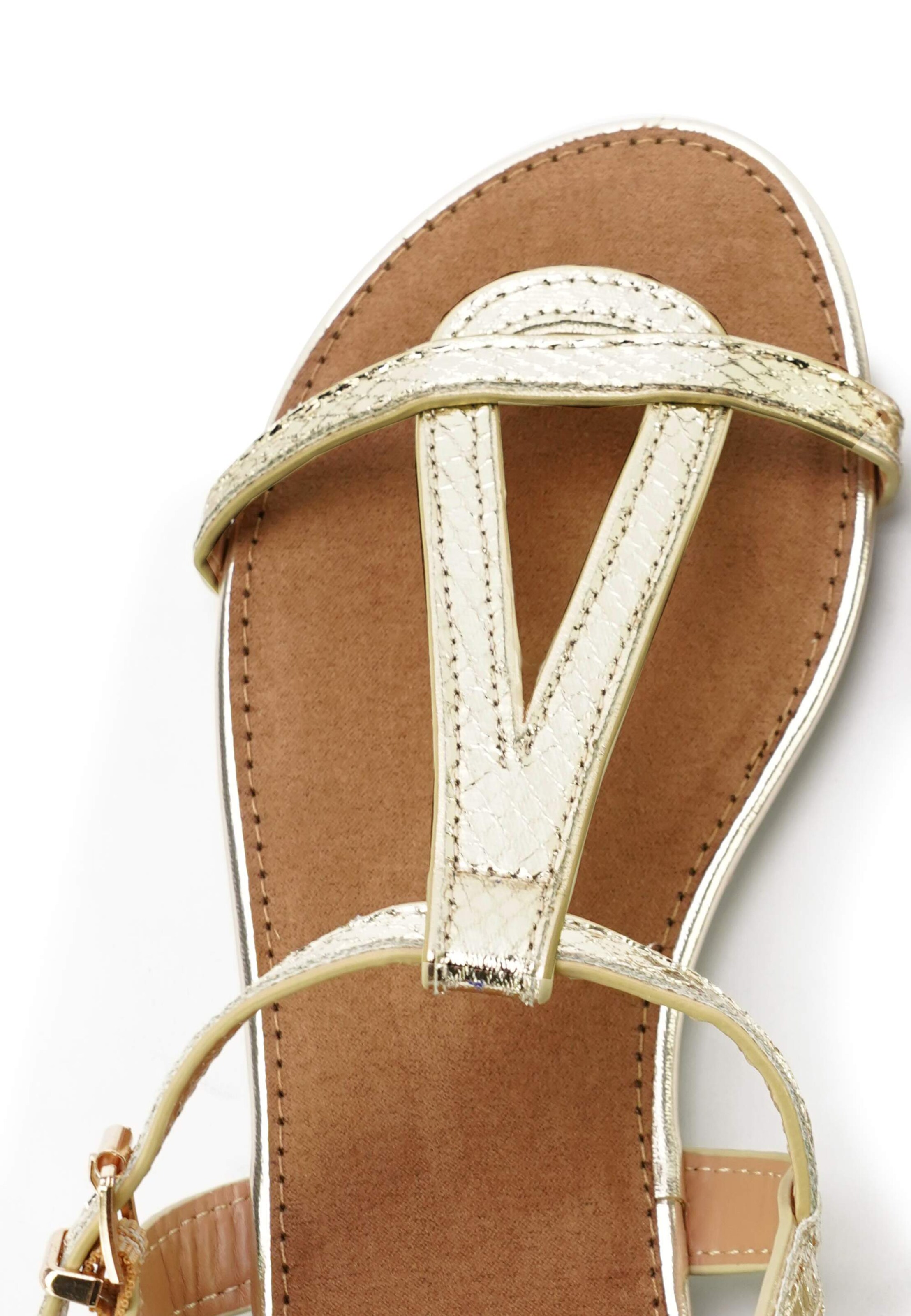 Findlay Strap Sandals 'CLEO' in Gold