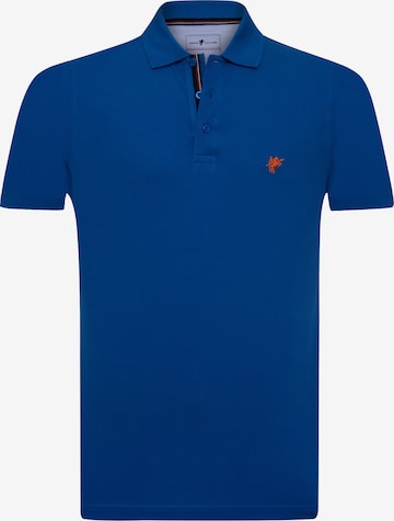 DENIM CULTURE Tričko 'Geoffry' – modrá: přední strana