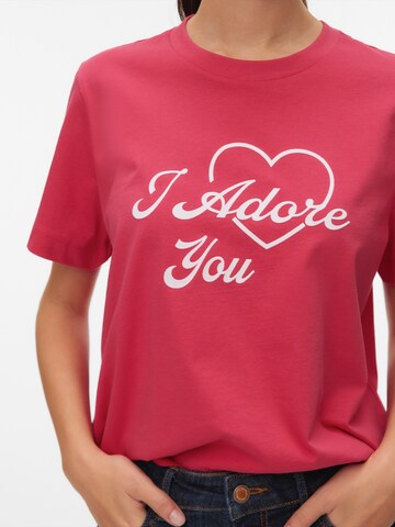 VERO MODA Póló - piros