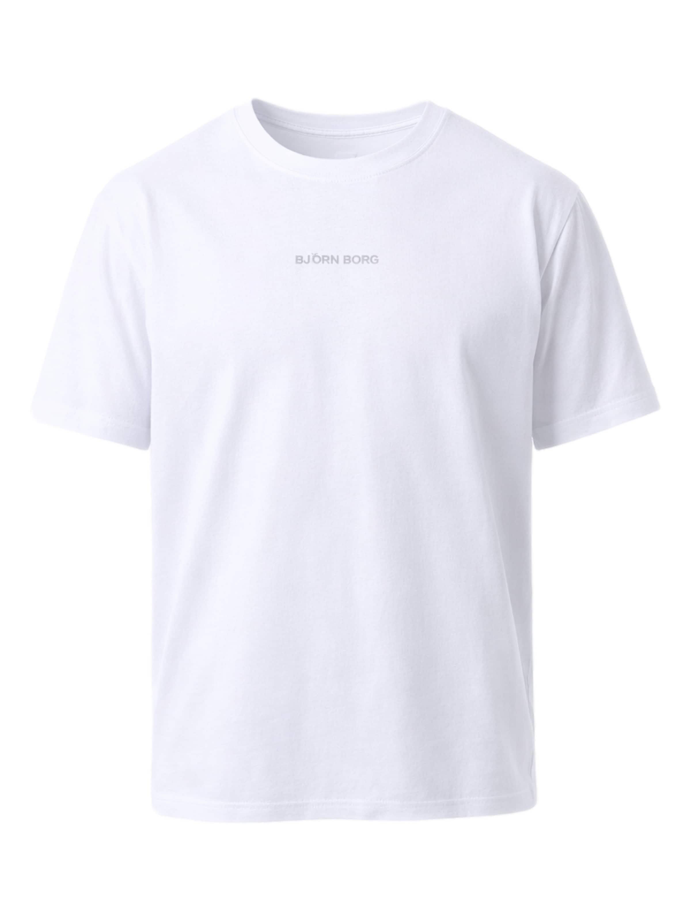 BJÖRN BORG Bluser & t-shirts i hvid: forside