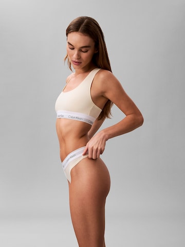 Calvin Klein Underwear String in Gelb