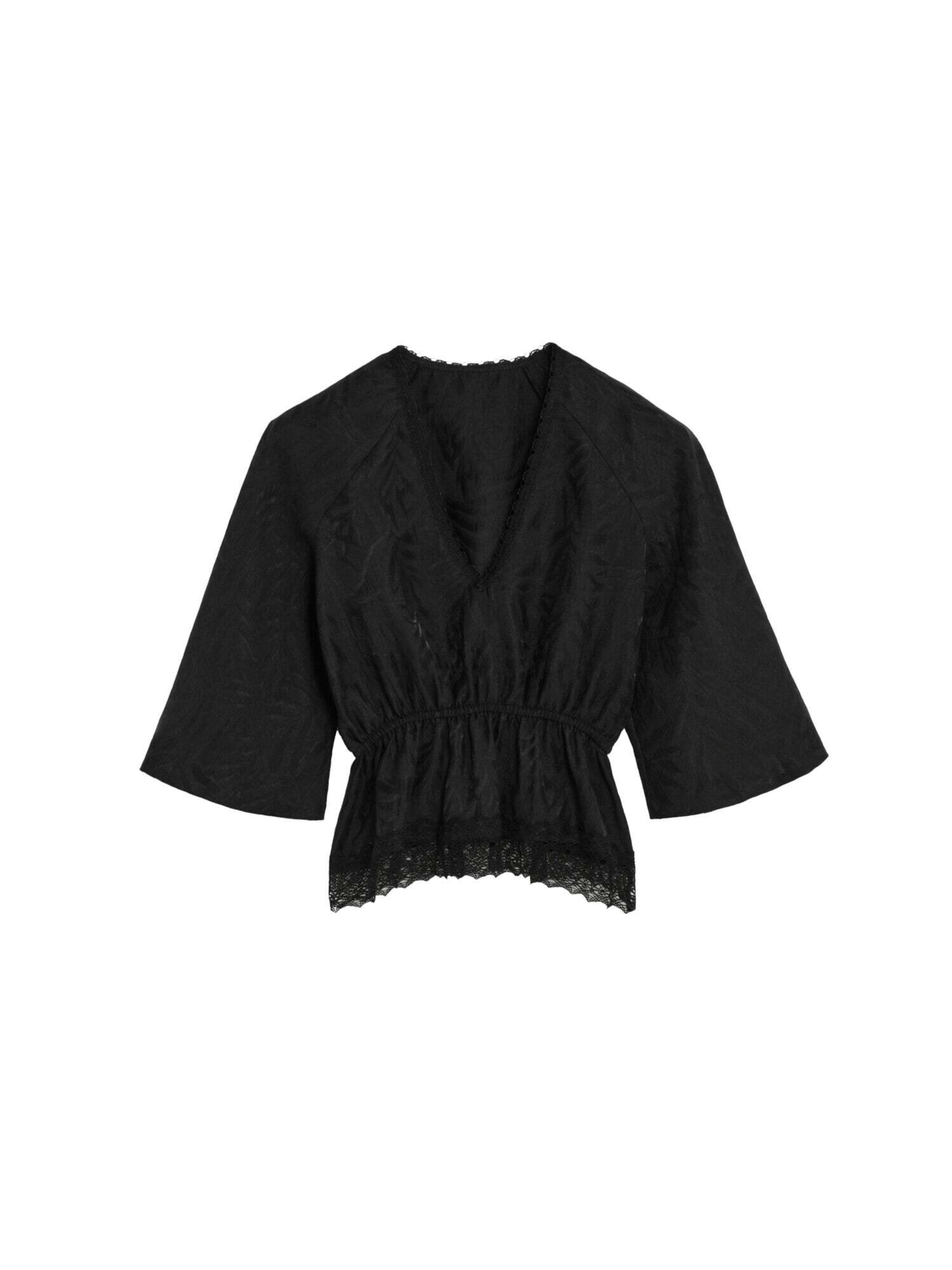 Scalpers Shirt in Schwarz: Vorderseite