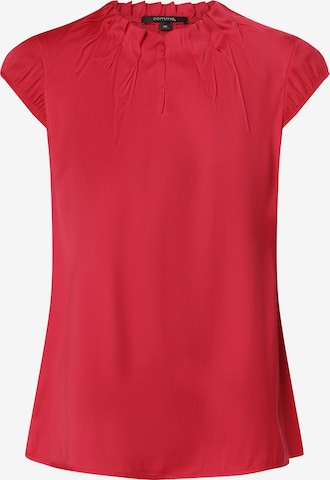 COMMA Blouse in Rood: voorkant