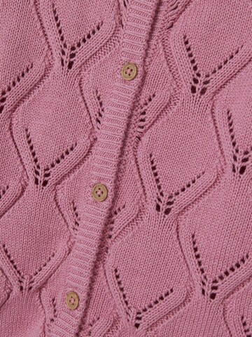 NAME IT Knit Cardigan in Pink