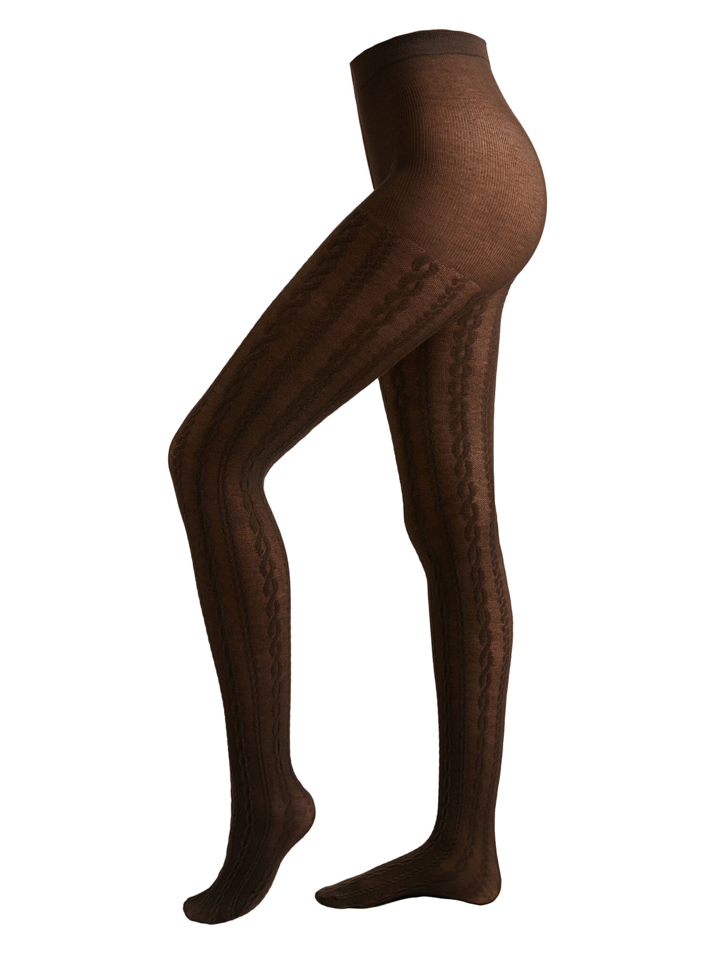 CALZEDONIA Tights in Brown: front