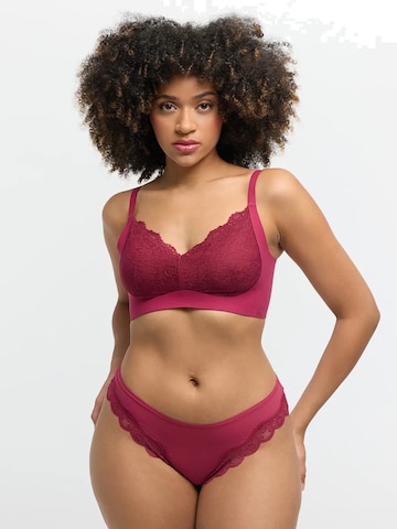 Push-up Soutien-gorge 'Comfort BH mit Lace' cfab en rose
