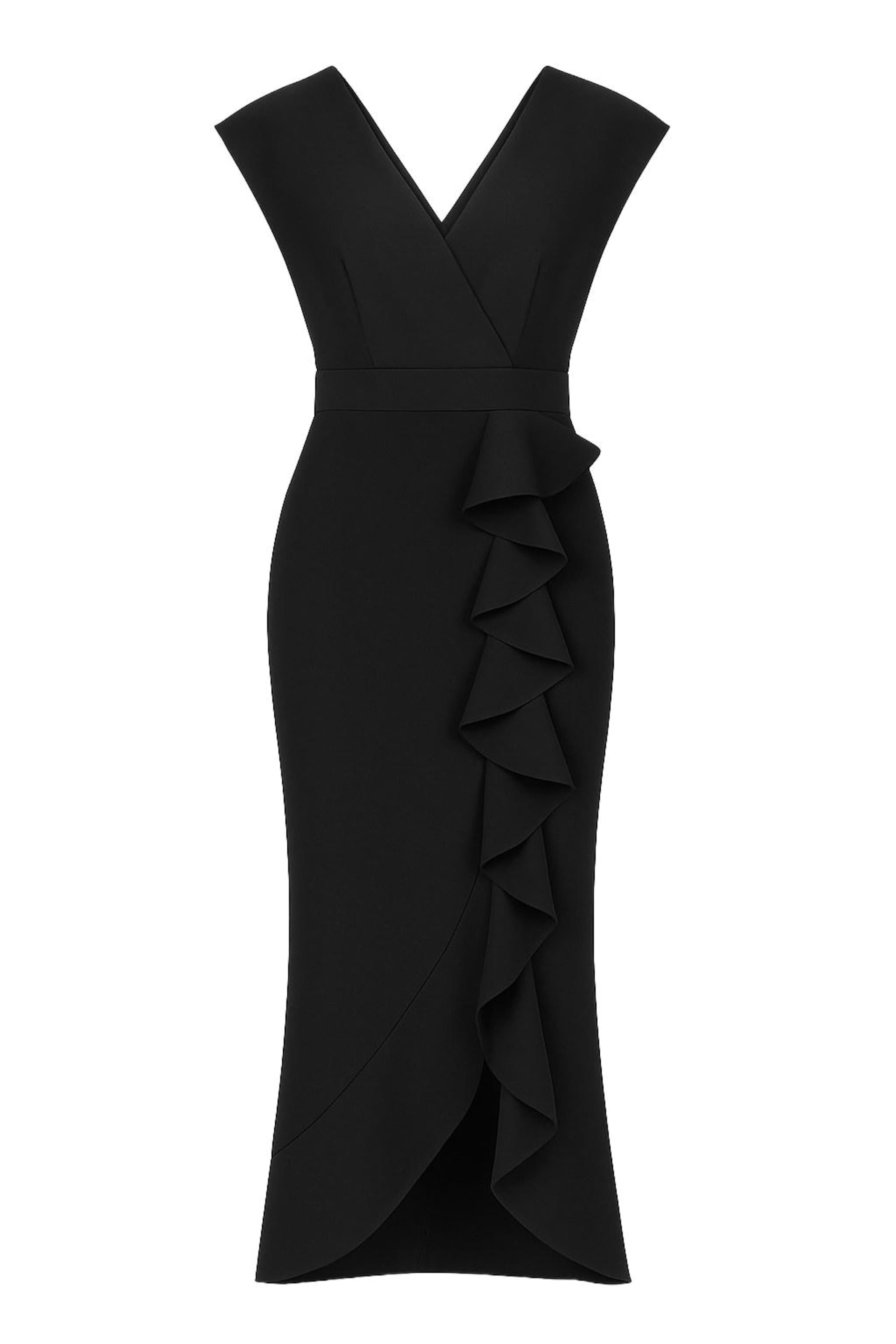 WOMAN VISION Kleid in schwarz, Produktansicht