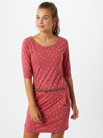 Ragwear Jurk 'Tanya' in Rood: voorkant