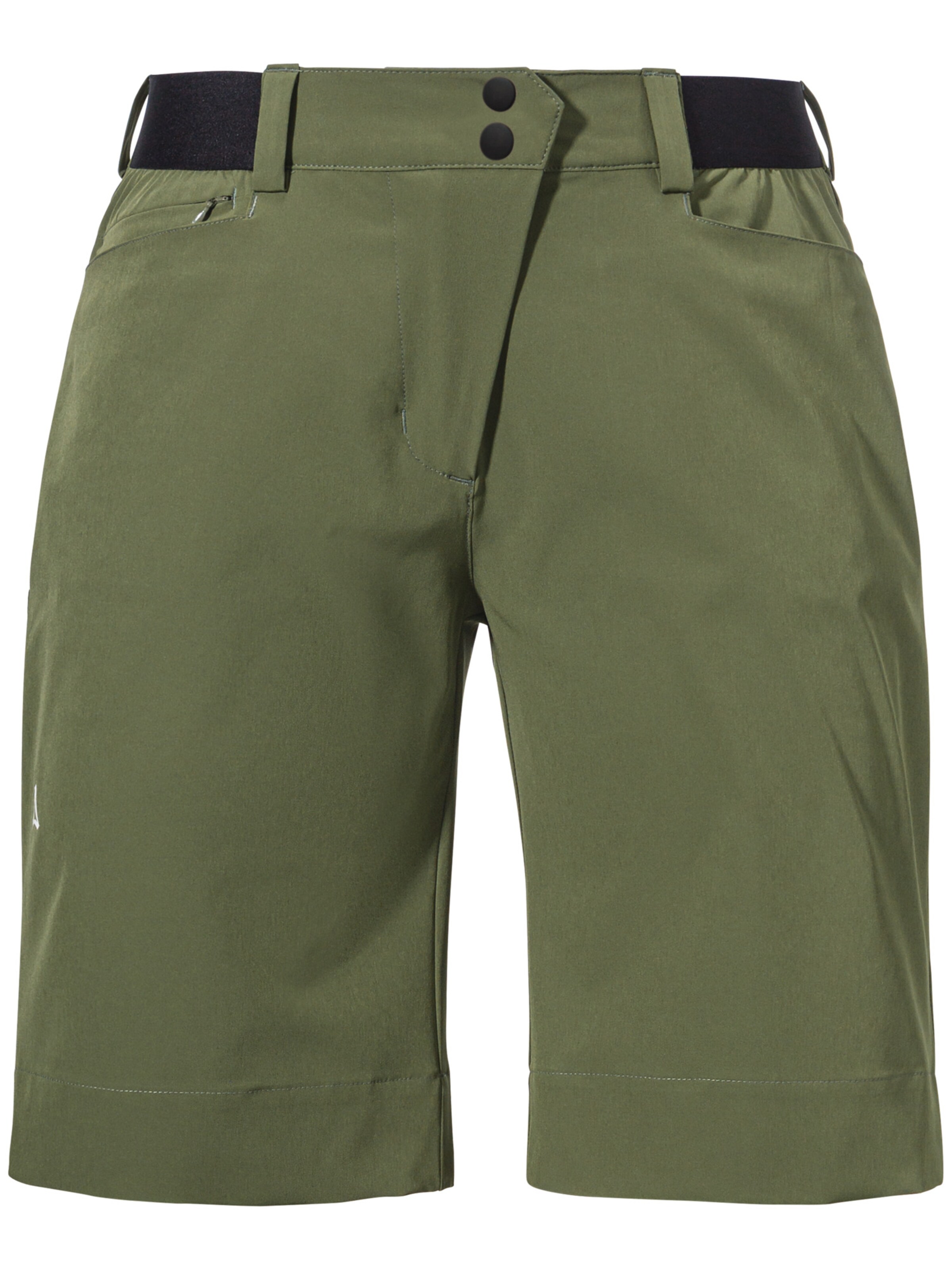 Schöffel Regular Outdoor trousers ' Bike Shorts Style Keitele WMS ' in Green: front