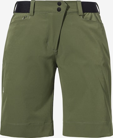 Regular Pantalon outdoor ' Bike Shorts Style Keitele WMS ' Schöffel en vert : devant