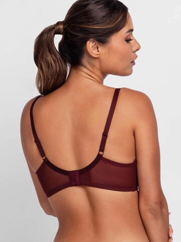 Dorina T-shirt Bra 'EMERSYN DP' in Red