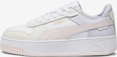 PUMA Baskets basses 'Carina Street' en jaune pastel / violet pastel / rose pastel / blanc, Vue avec produit