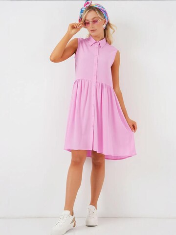 Abito camicia di Bigdart in rosa