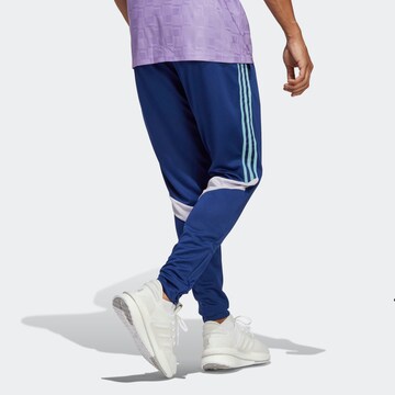 ADIDAS SPORTSWEAR Slimfit Sportbroek 'Tiro' in Blauw