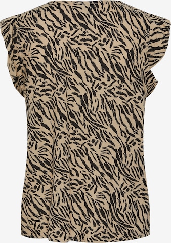 PIECES - Blusa 'NYA' en beige