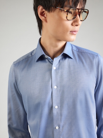 Coupe slim Chemise business OLYMP en bleu