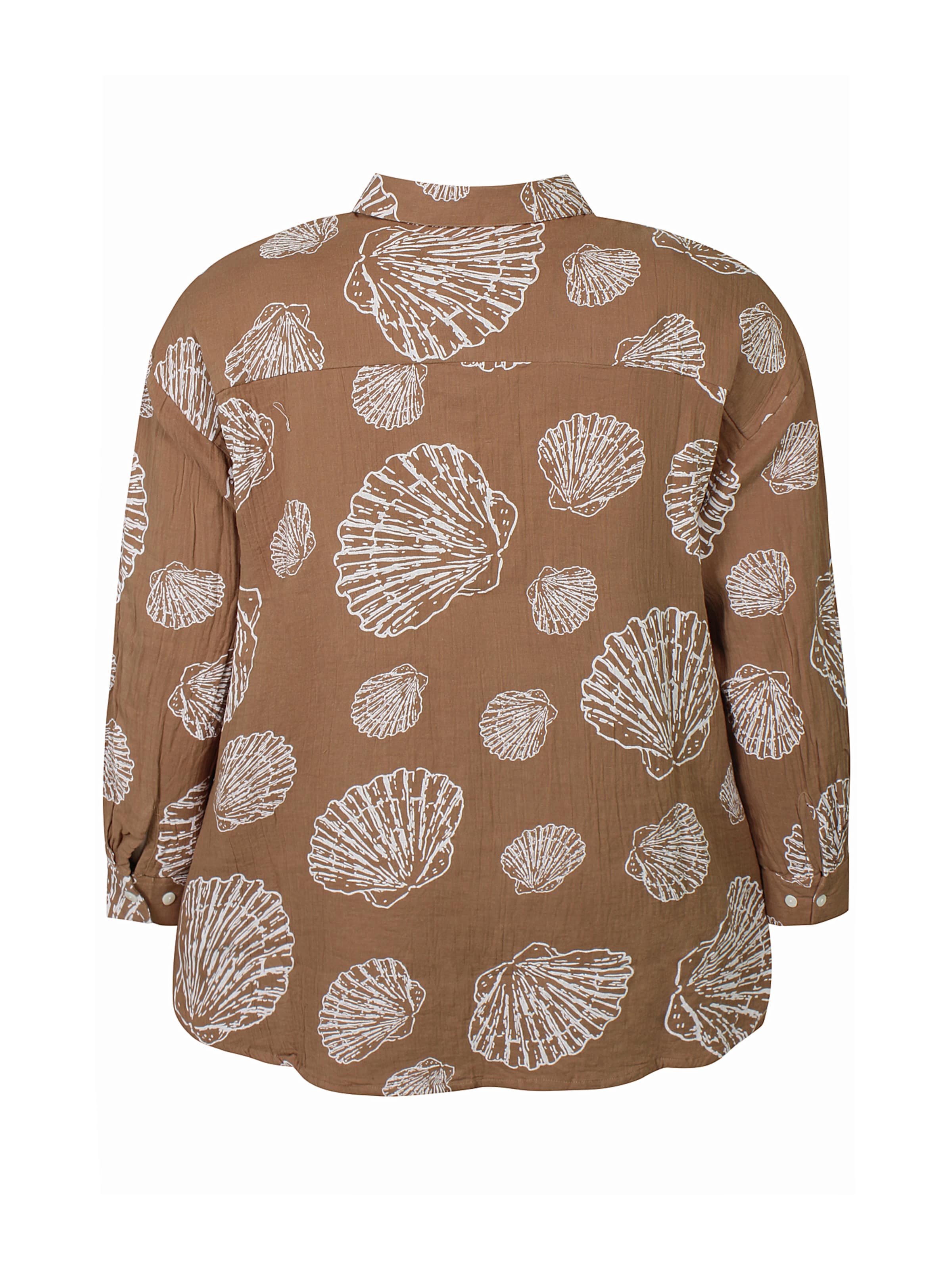 Zhenzi Blouse 'Jessi 1391' in Brown