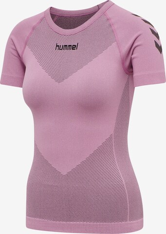 Hummel Koszulka funkcyjna 'First Seamless' w kolorze różowy