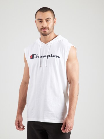 Champion Authentic Athletic Apparel Μπλουζάκι σε λευκό: μπροστά