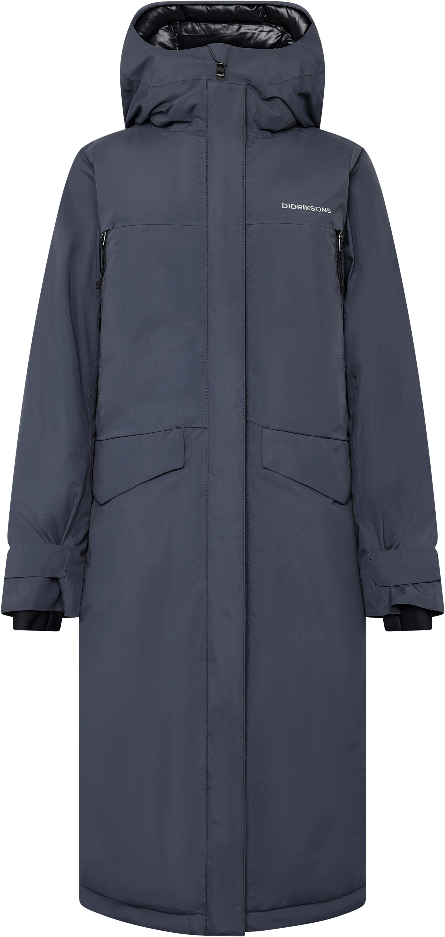 Didriksons - Sobretudo outdoor 'NEJA' em azul: frente