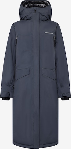 Didriksons - Sobretudo outdoor 'NEJA' em azul: frente