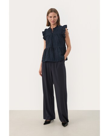 Part Two Bluse 'Gimaline' i blå