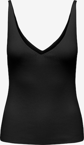 ONLY Knitted top 'Ella' in Black: front