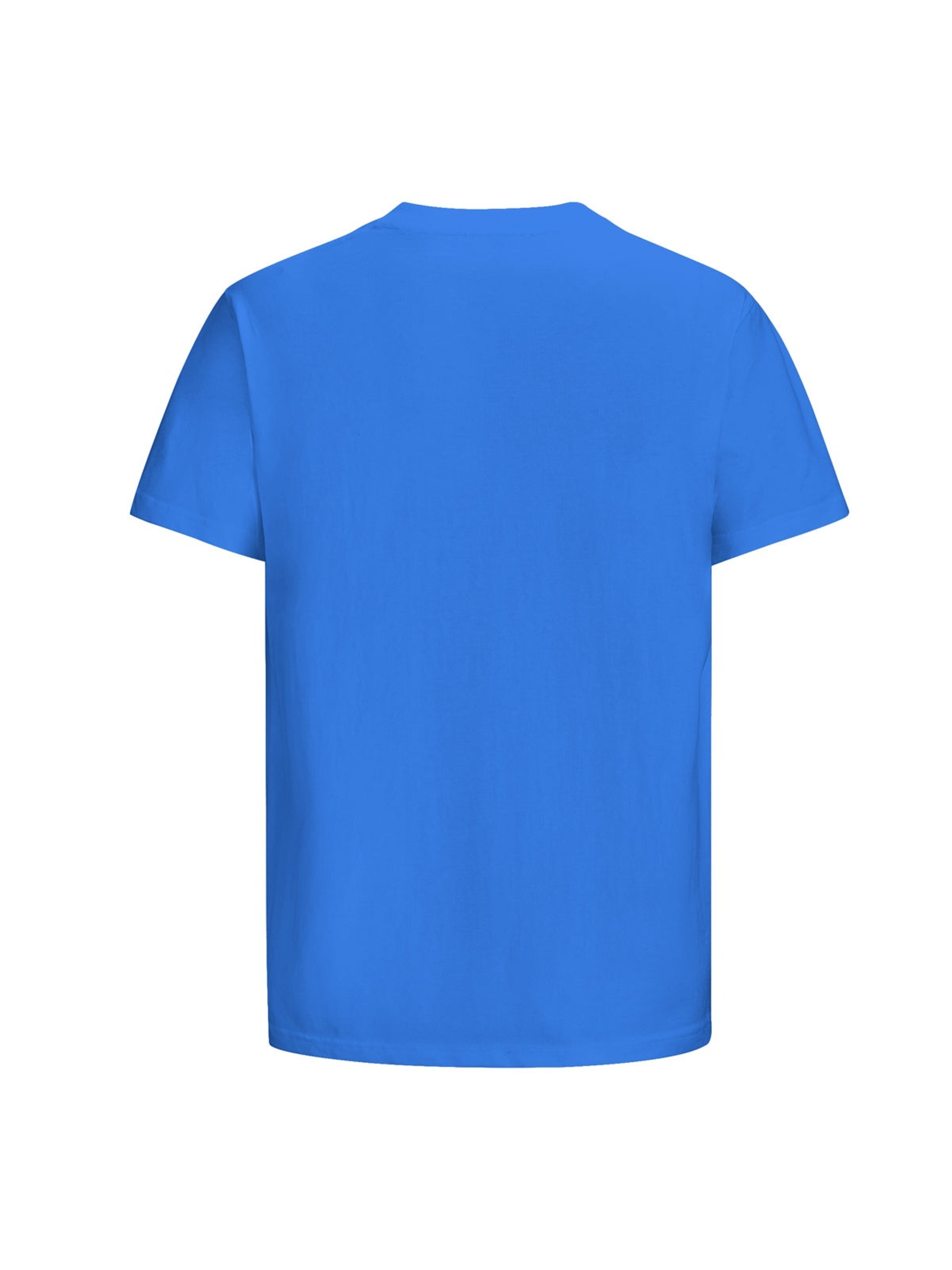 HUSKSWARE Shirt 'T-Shirt mit Motivprint'‌‌‌‌‌‌‌ in Blau