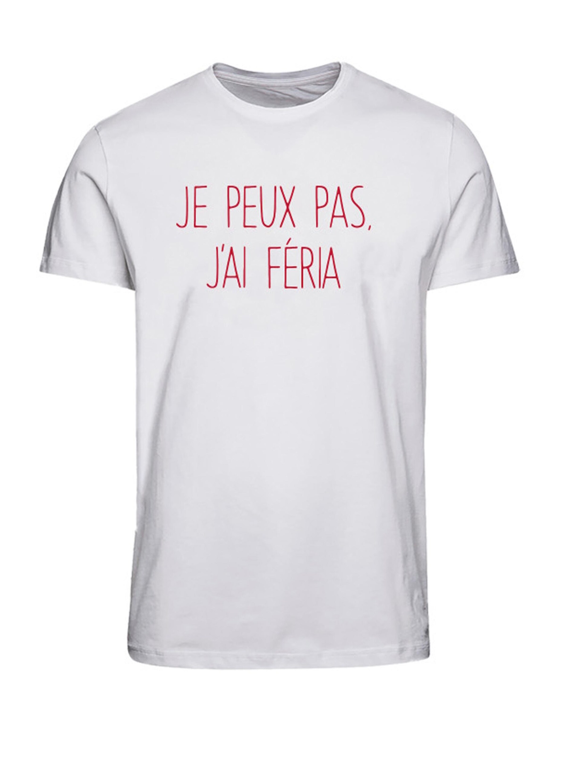 JACK & JONES Bluser & t-shirts 'Eric' i hvid: forside