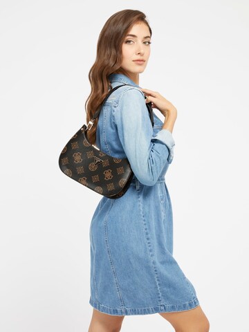 GUESS Schoudertas in Bruin