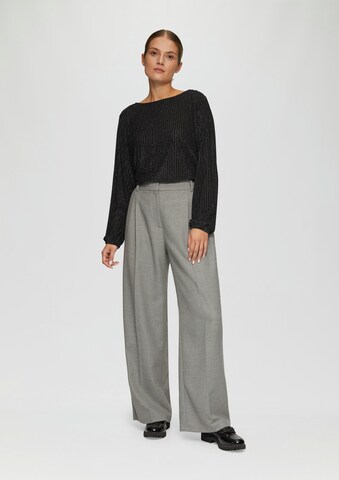 s.Oliver BLACK LABEL Shirt in Black